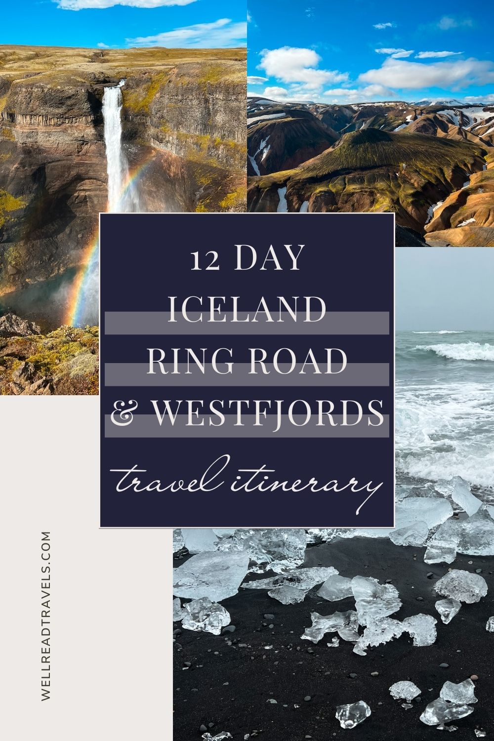 12 Day Iceland Ring Road Westfjords Itinerary Pin