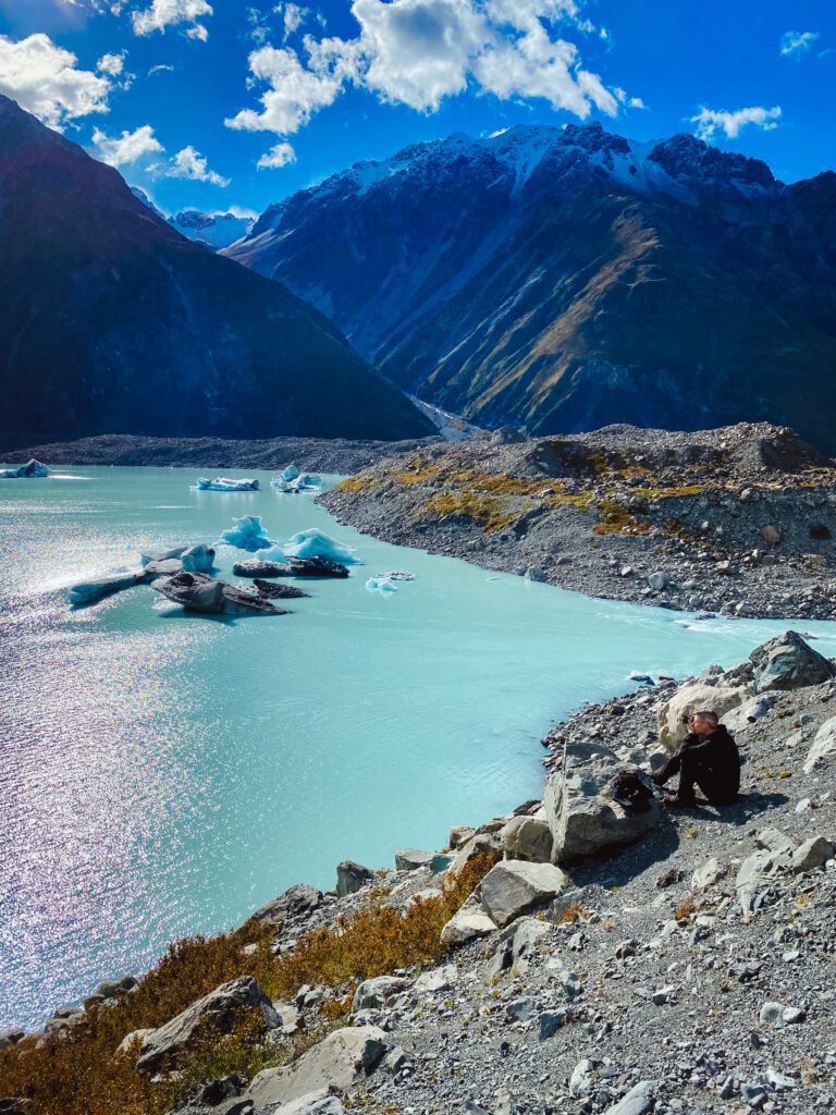 New Zealand South Island Itinerary Tasman Lake