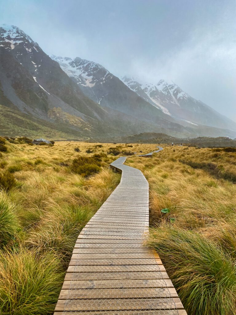 New Zealand South Island Itinerary Hooker Valley