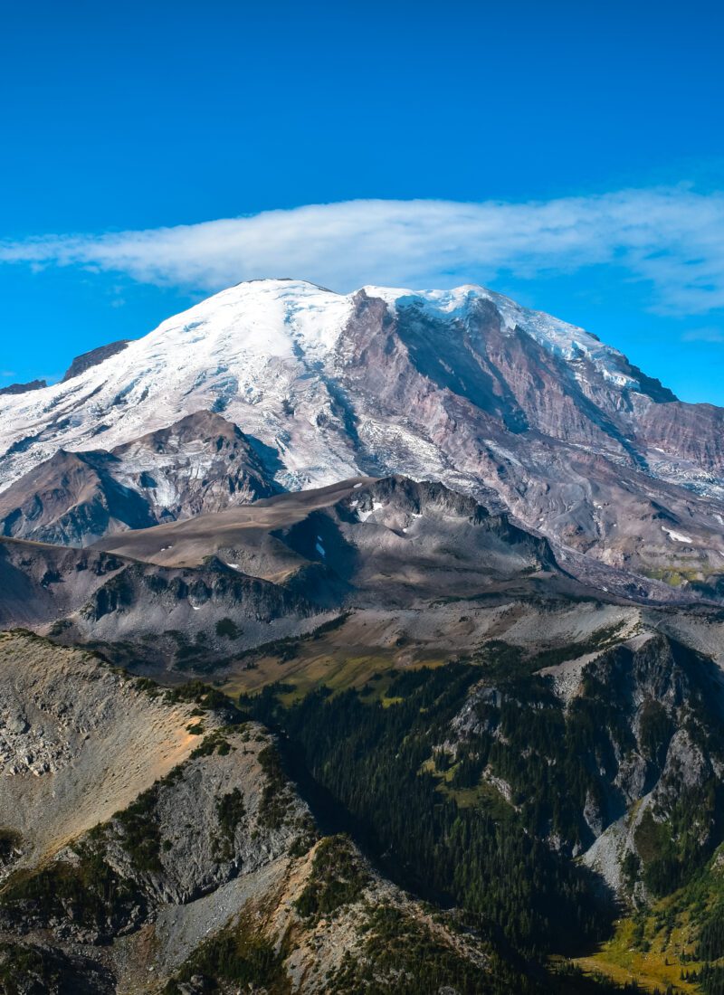 Mount Rainier National Park Guide Fremont Lookout View