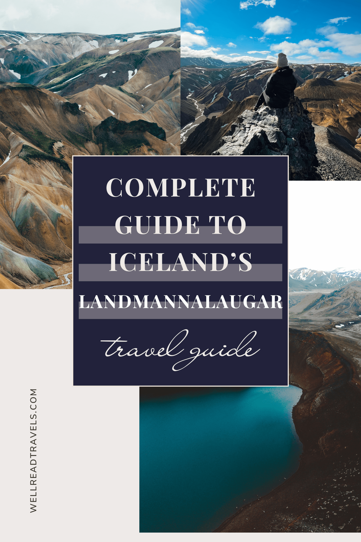 Landmannalaugar guide Pinterest pin