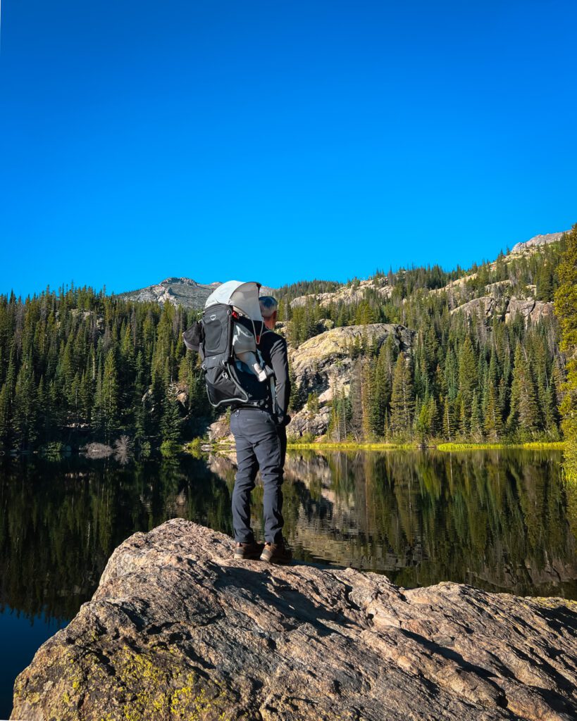hiking with a baby