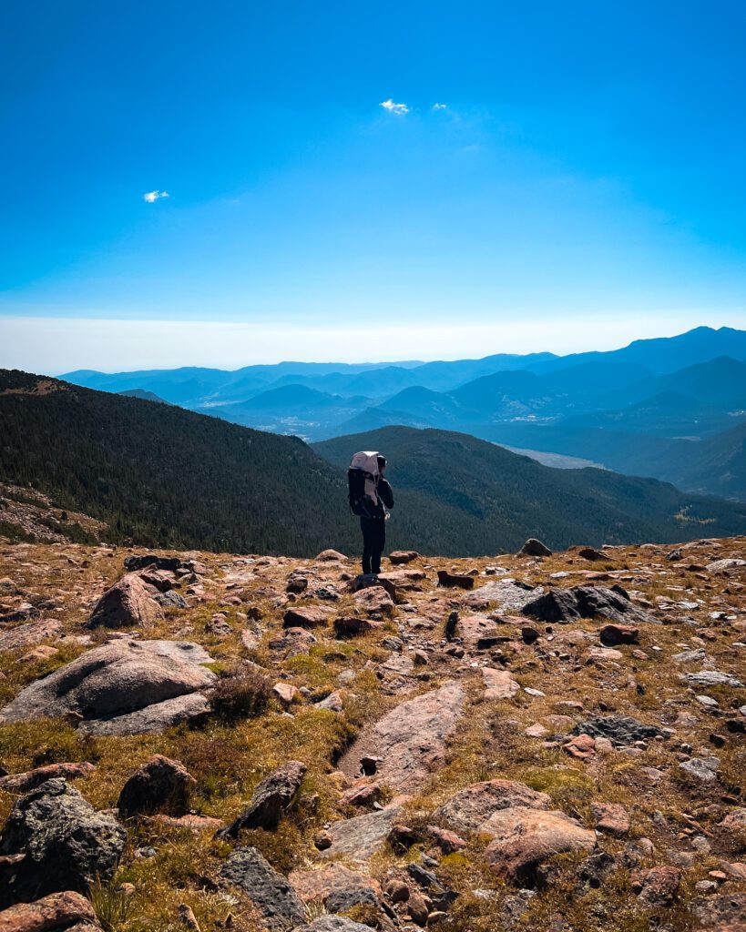 Hiking with a baby