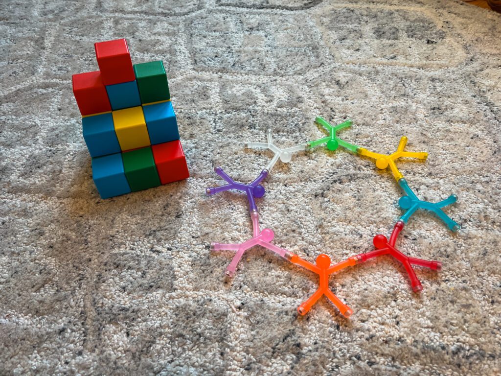 Screen-Free Road Magnetic Toys